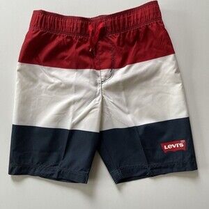 Levi's Little Boy Color Block Swim Trunks Size 5